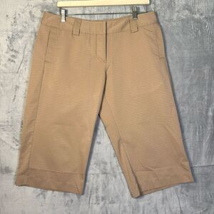 Adidas Khaki Tan Athletic Golf Shorts Size 12